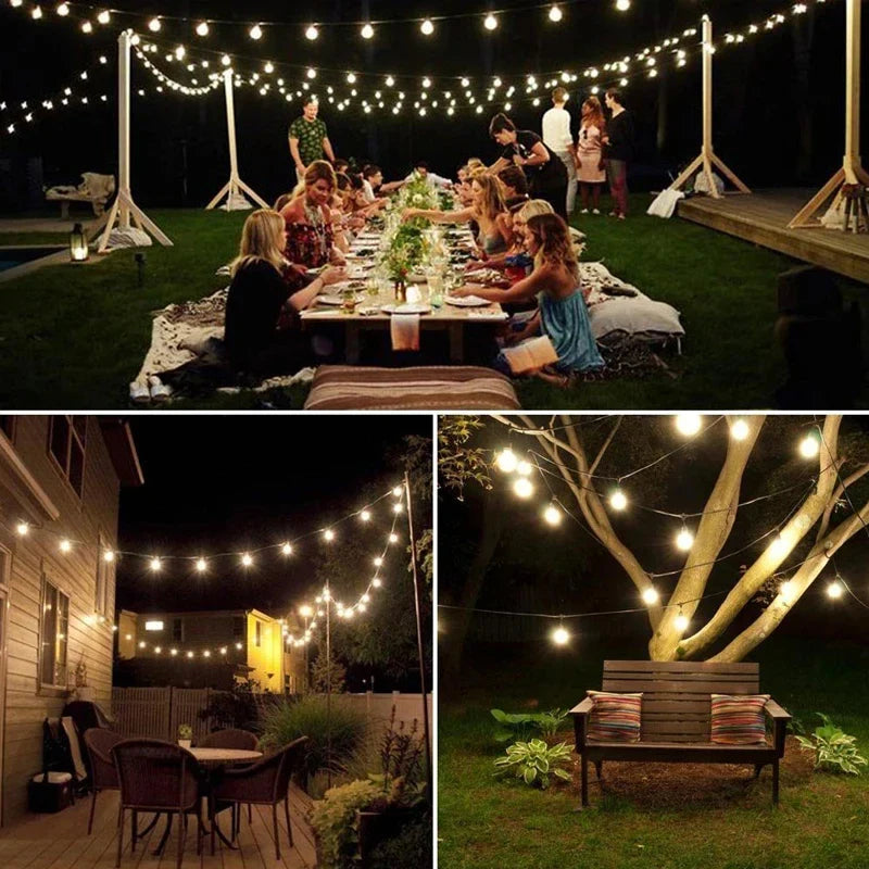 Solar LED Globus Lichterkette
