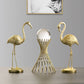 Nordic Flamingo Figurine Figure Statue Sculpture Living Room Office Wedding Party Ornaments Home Decor Decoration Accessories