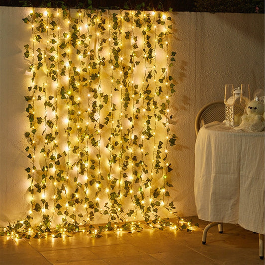 Gartenreben-LED-Lichterkette