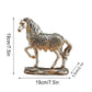 Pferde Statue Harz Skulptur Kunst Ornament Möbel Zuhause Luxus Wohnzimmer Schlafzimmer Büro Schreibtisch Dekoration Nordic Wohnkultur