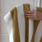 Retro Streifen Handtuch (Chunky)