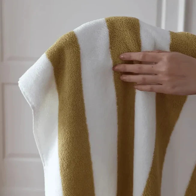 Retro Streifen Handtuch (Chunky)