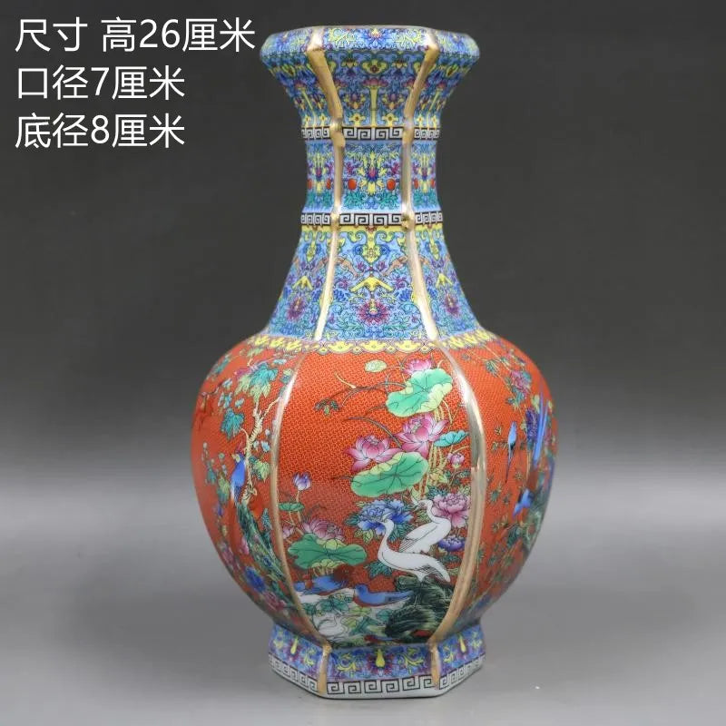 Antiker königlicher chinesischer Porzellanvasen
