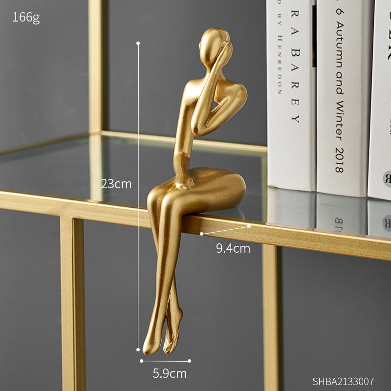 Moderne Figurinen Abstrakte Wohnkultur Skulptur