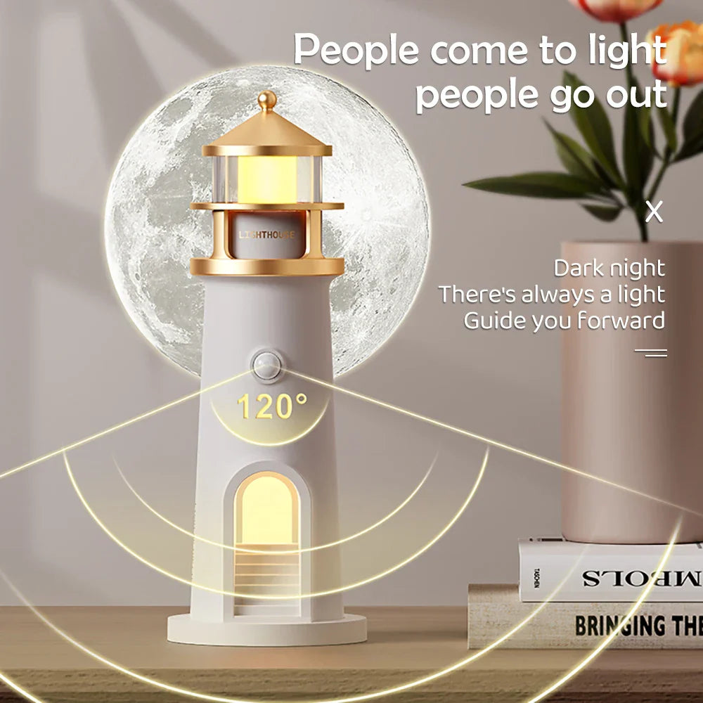 Frendorf | Lighthouse Ambientlichter Bluetooth Musik Dimmbar Projektion