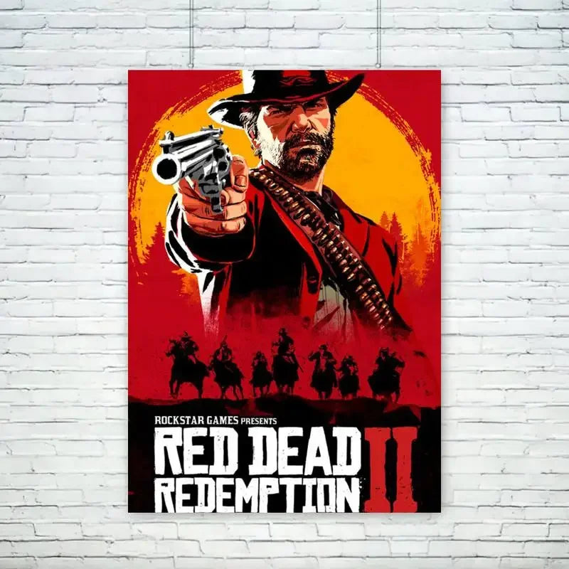 Spiel R-Rotes Totem 2 POSTER Wandbilder für Wohnzimmer Herbstdekoration