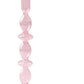 Pink Glass Taper Kerzenhalter