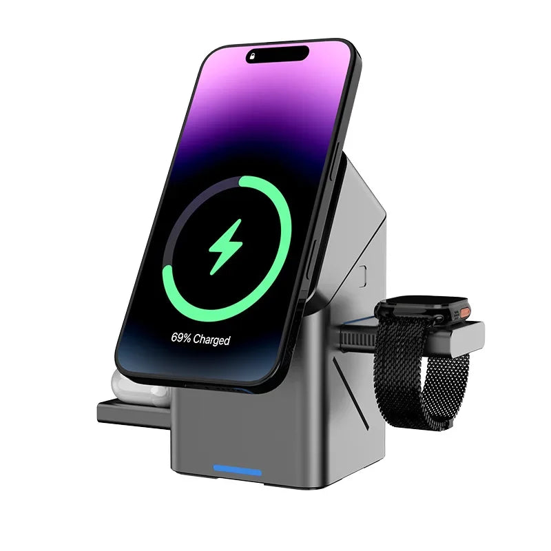 Frendorf | 3-in-1 Wireless Charger für iPhone & Apple Geräte