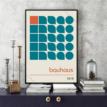 Frendorf | Bauhaus Poster: Erheben Sie Ihre Dekoration mit moderner abstrakter Kunst