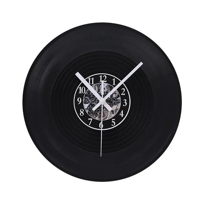 Musical Vinyl Record Wall Clock