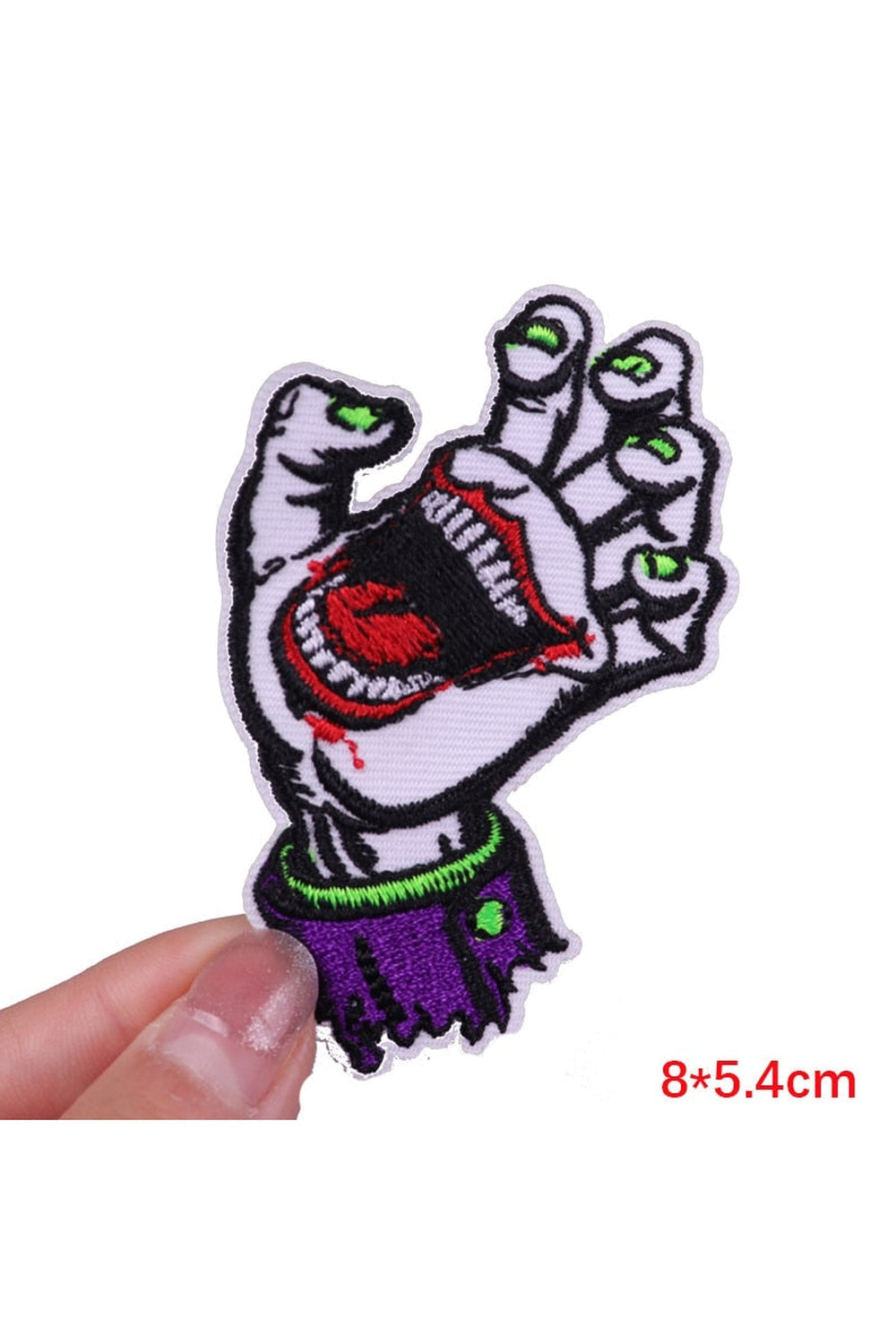 Punk Stickerei Aufnäher Set