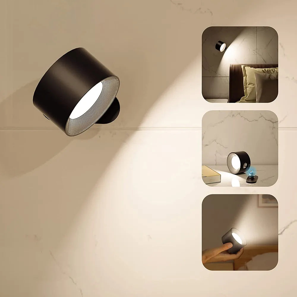 Frendorf | FlexiLight Kabellose Wandleuchte | LED Beleuchtung | Einfach zu installieren | Mit Touch- & Fernsteuerung