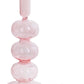 Pink Glass Taper Kerzenhalter