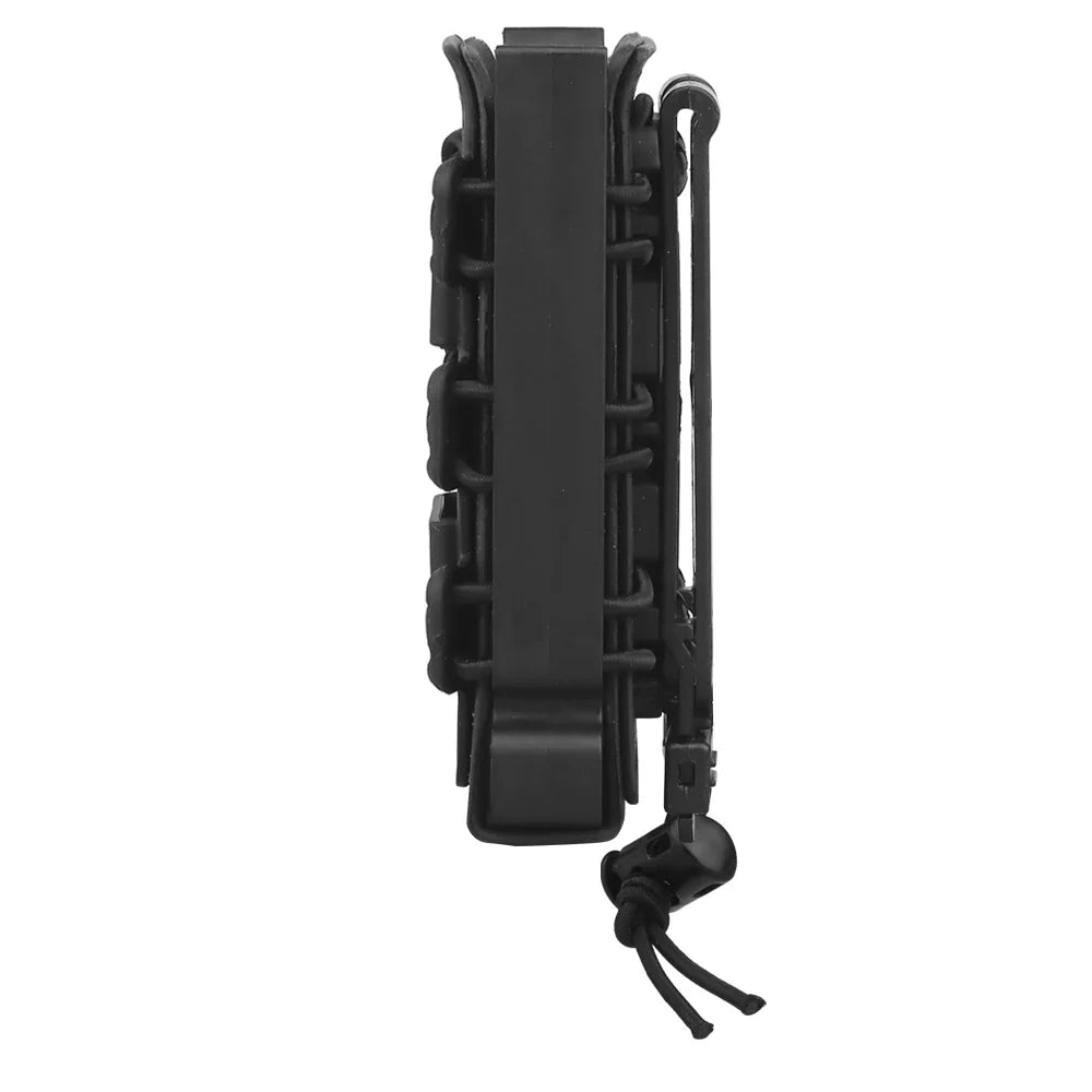 Taktischer Fast Mag Flexibel Molle | 5.56 Magazin Tasche Träger | für AK 74/47 AR M4 | Gewehr Pistolen Magazin Halter | 5.56/7.62 Mag Tasche