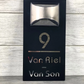 Frendorf | GlowSign - Personalisierte Hausnummer - mit Solarenergie beleuchtet