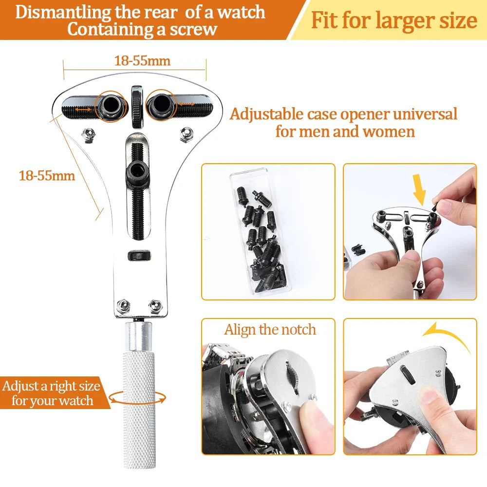 Frendorf | 149 in 1 Uhrenreparaturwerkzeug-Sets