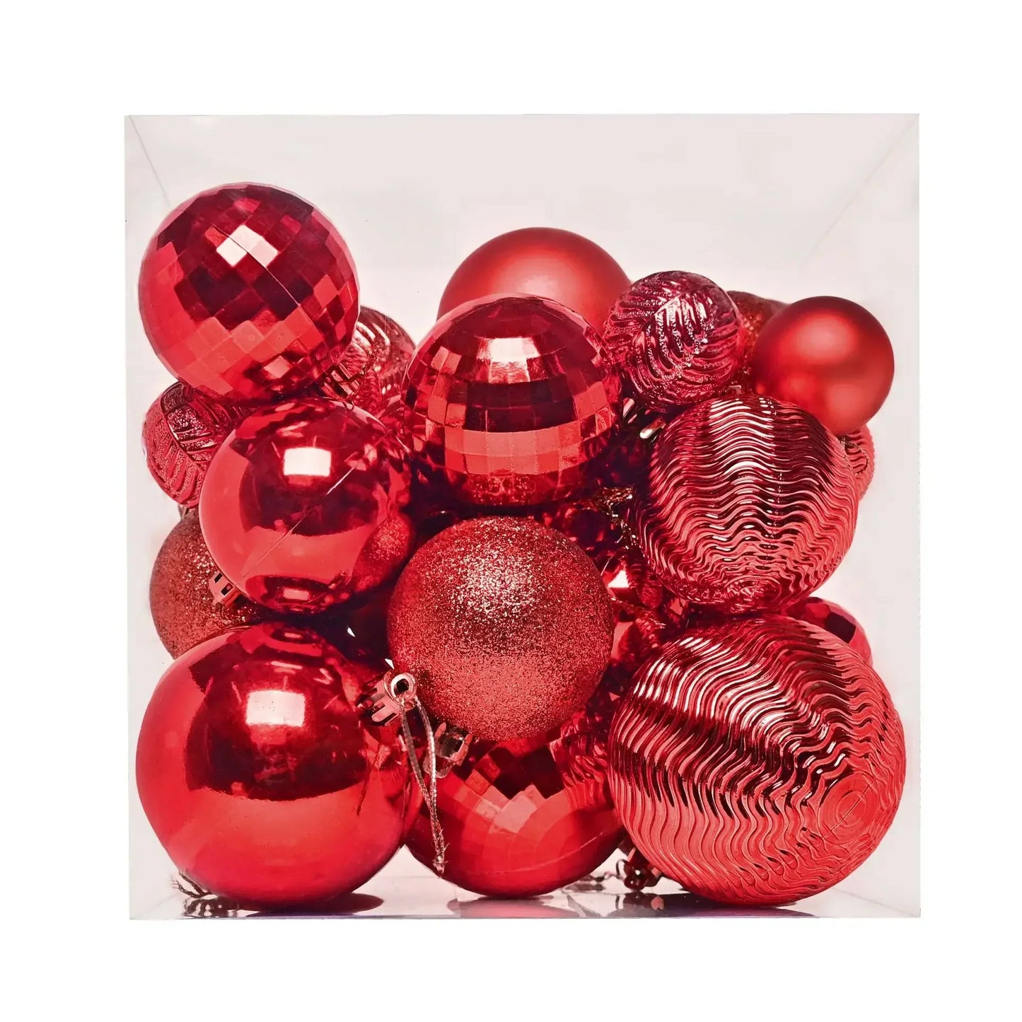Frendorf | 36 Stück Verschiedene Weihnachtsornamente Set