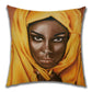 Afrikanische Damen-Kissenbezug