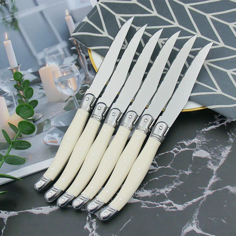 IvoryElegance – Luxus Laguiole Besteckset mit zeitlosem Stil