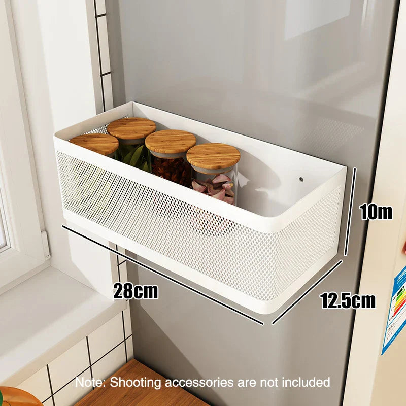 Frendorf | Magnetica Regal | Magnetisch & Ohne Bohren | Edelstahl Ablage | Für Küche & Waschraum