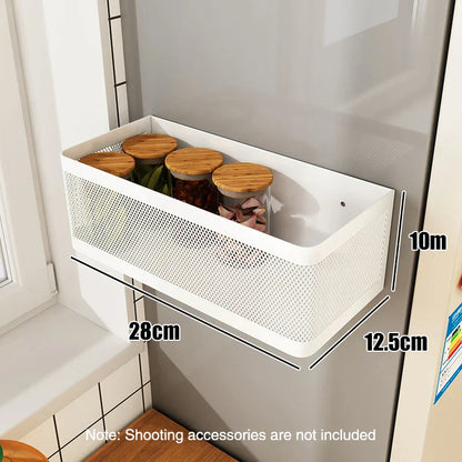 Frendorf | Magnetica Regal | Magnetisch & Ohne Bohren | Edelstahl Ablage | Für Küche & Waschraum