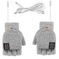 USB wiederaufladbare warme Welle beheizte Handschuhe