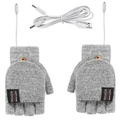 USB wiederaufladbare warme Welle beheizte Handschuhe