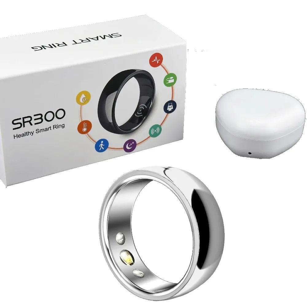 Frendorf | VitalRing Intelligenter Gesundheits- und Fitnessring | Schlafüberwachung | Herzfrequenz | Stilvolles Design