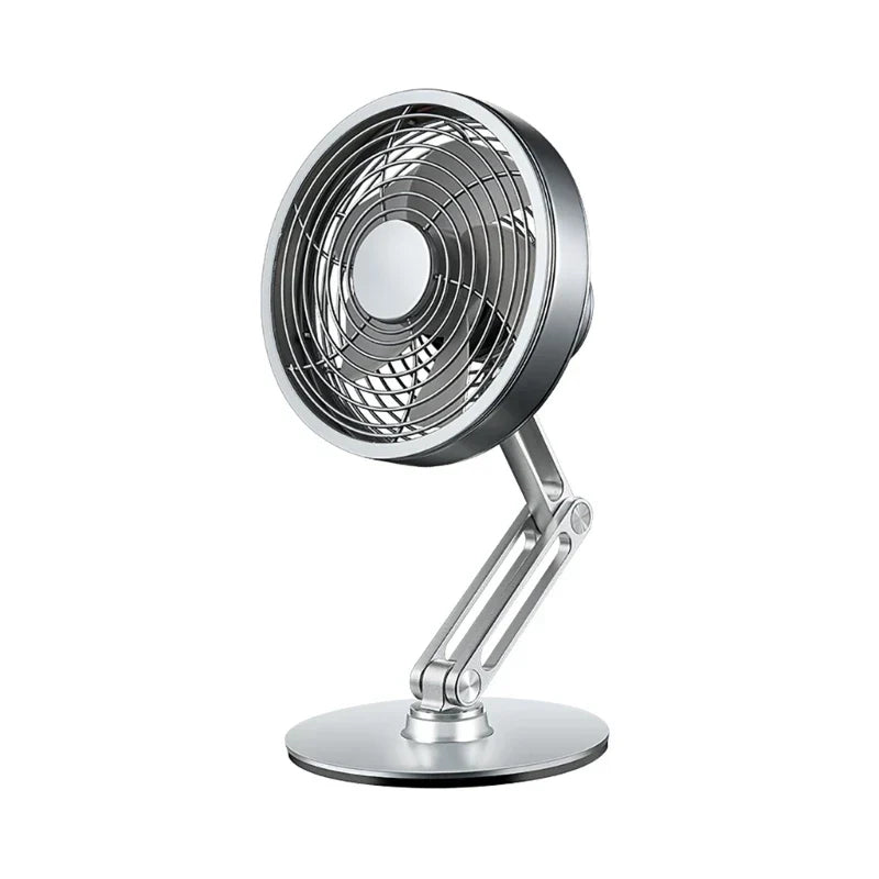 Frendorf | Höhenverstellbarer Stand Kompakt Turbo Mini Tischventilator