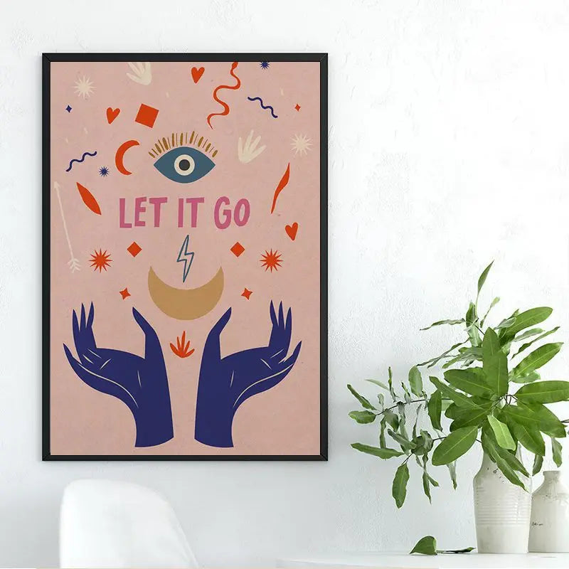 Frendorf | Abstract Eye Quotes Leinwandkunst