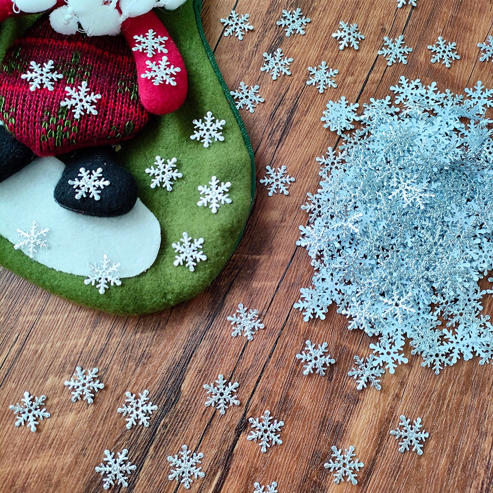 Frendorf | Künstliche Weihnachts-Schneeflocken-Konfetti