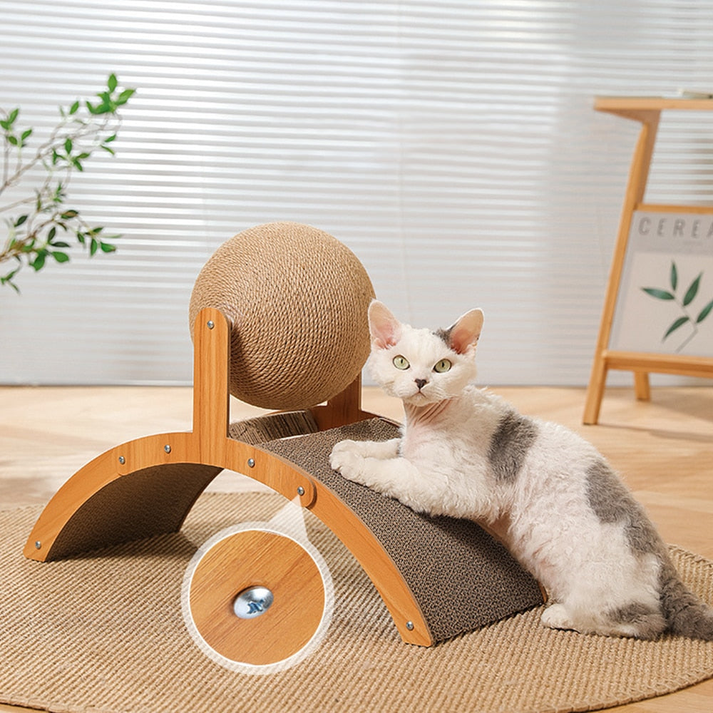 Frendorf | Holz Katze Spaß Spiel Kratzbrett