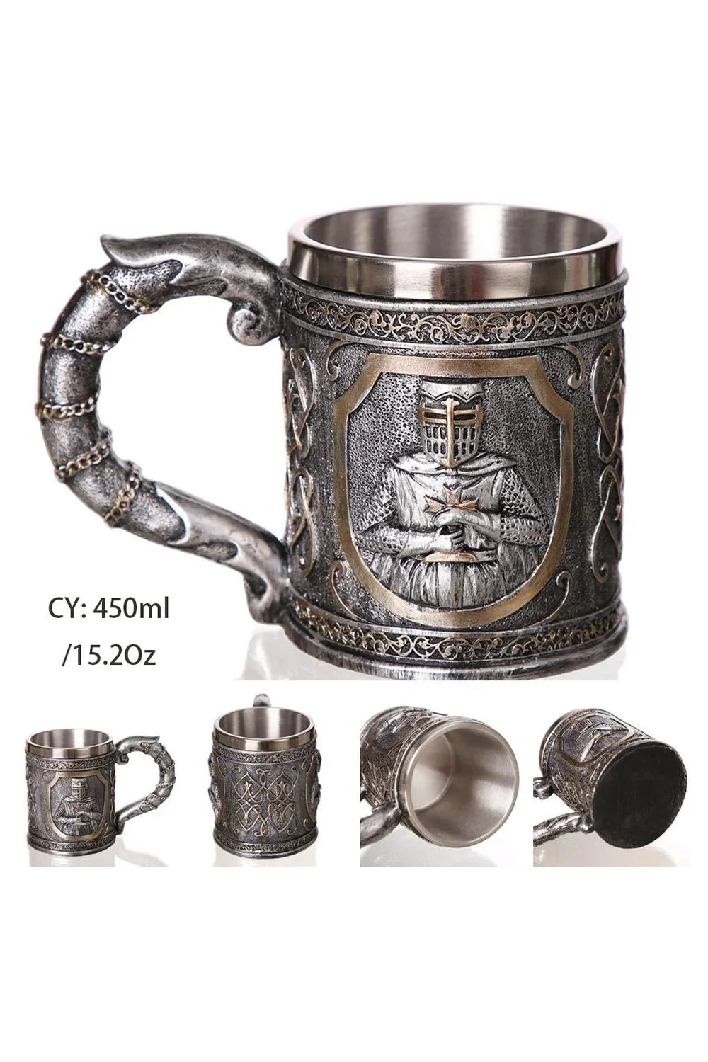 Skull Viking Bierbecher