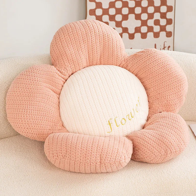 Fluffy Daisy Kissen