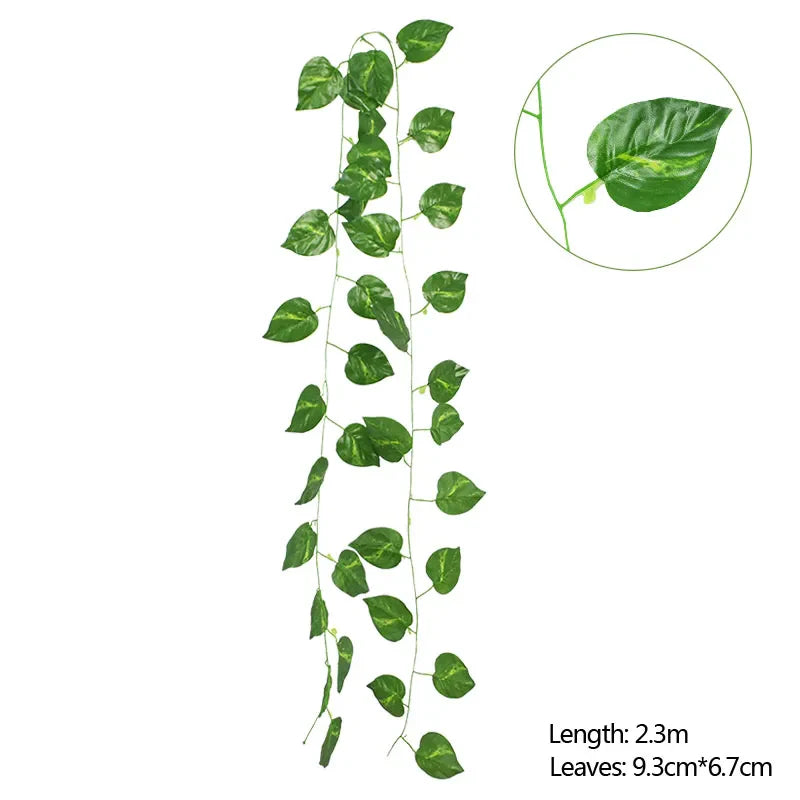 Frendorf | 180cm Künstliche Wisteria Girlande – Fake Ivy Ranke für Hochzeitsbogen, Raum, Garten, Baby Shower & Florale Dekorationen