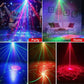 RGB Disco Lichter Bühne DJ Party Laserlicht Projektor - Stroboskop Club Zuhause Urlaub Dekorationslampe für Partystimmung