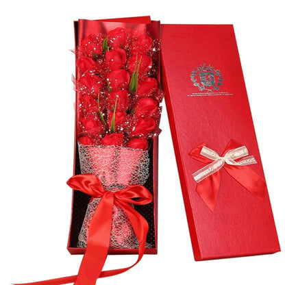 Frendorf | 1 Stück handgemäßer Rosen-Seifen-Blumenstrauß