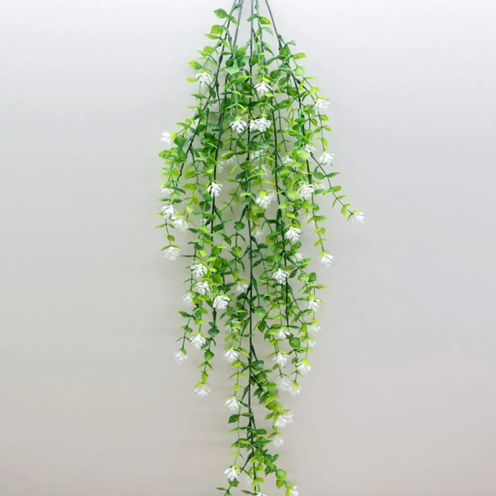 Frendorf | Künstliche Eucalyptus Camellia Pflanze - UV-geschützte Plastikblumen für Hochzeit, Zuhause, Garten, Außenbereich & Festival DIY Dekoration