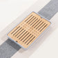 GIANXI Bamboo Tea Tray Home Living Room Kungfu Tea Set Small Tea Tray Draining Dry Soaking Table Storage Wet And Dry Use