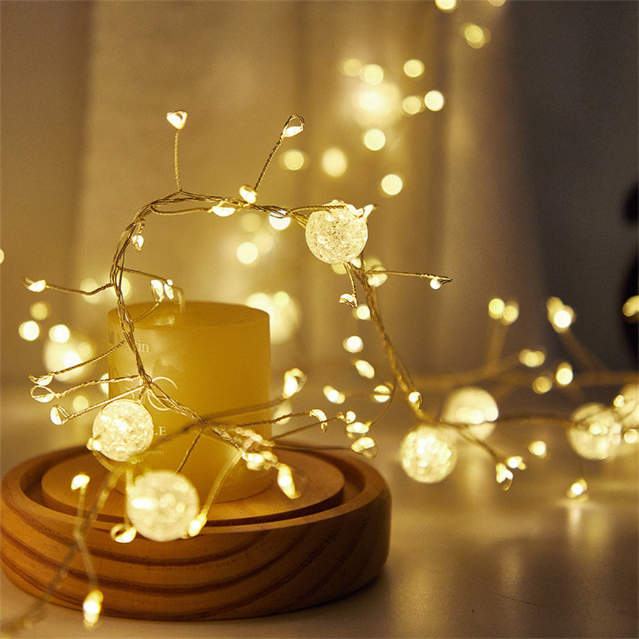 Feuerwerksfeen Twinkle Cluster String Licht
