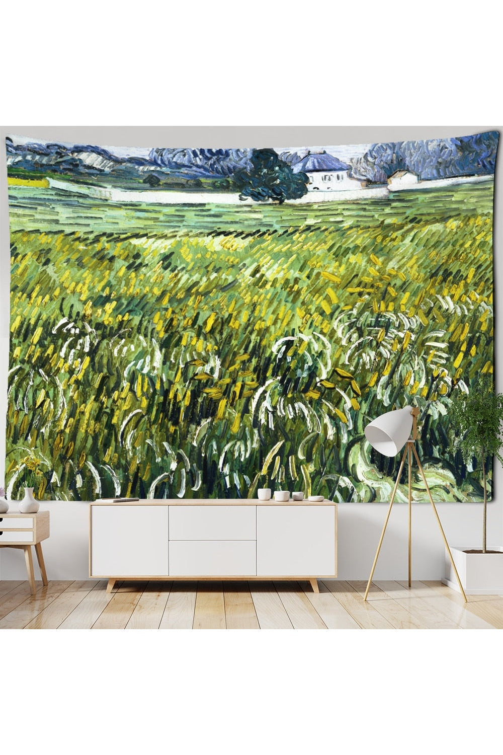 Van Gogh Landschaft Teppich