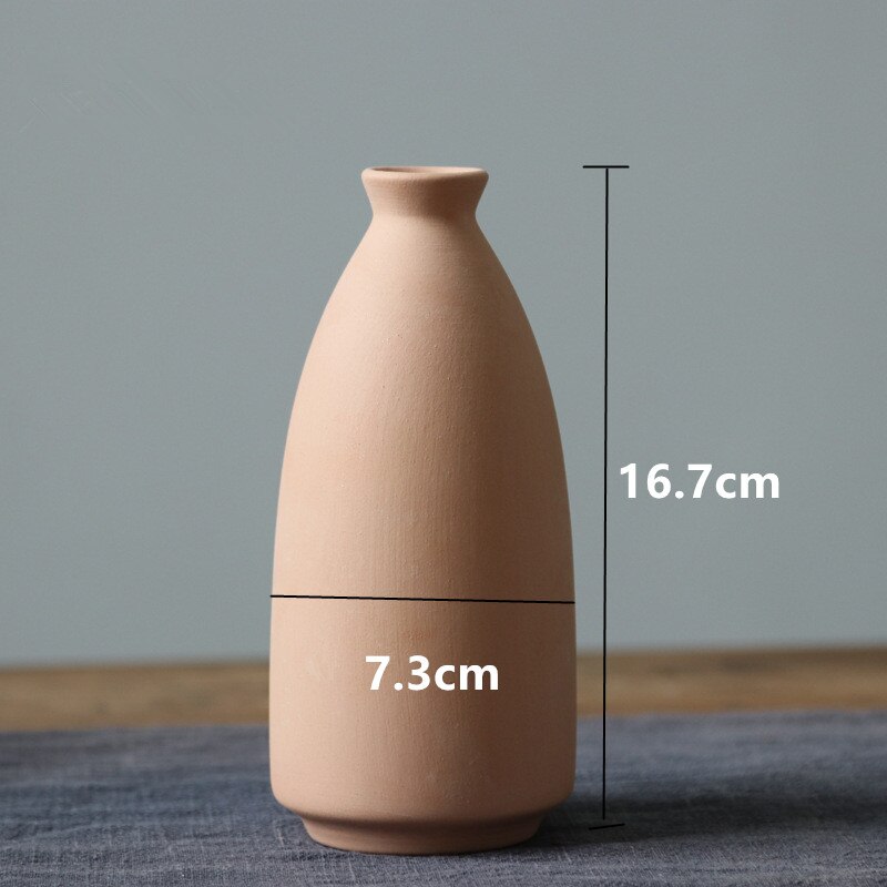 1 Stück matte Keramikvase, Heimdekoration, Keramik, Blumenvase, Fotografie-Requisiten