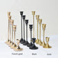 Nordic Stil Metall Kerzenhalter Einfache Schwarz Goldene Hochzeit Dekoration Bar Party Wohnzimmer Dekor Home Dekor Kerzenhalter