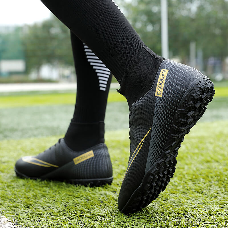 Frendorf | Turf Fußballschuhe Hohe Knöchel Futsal Männer Ag Tf Outdoor Atmungsaktive Fußball Stiefel Rutschfeste Trainer