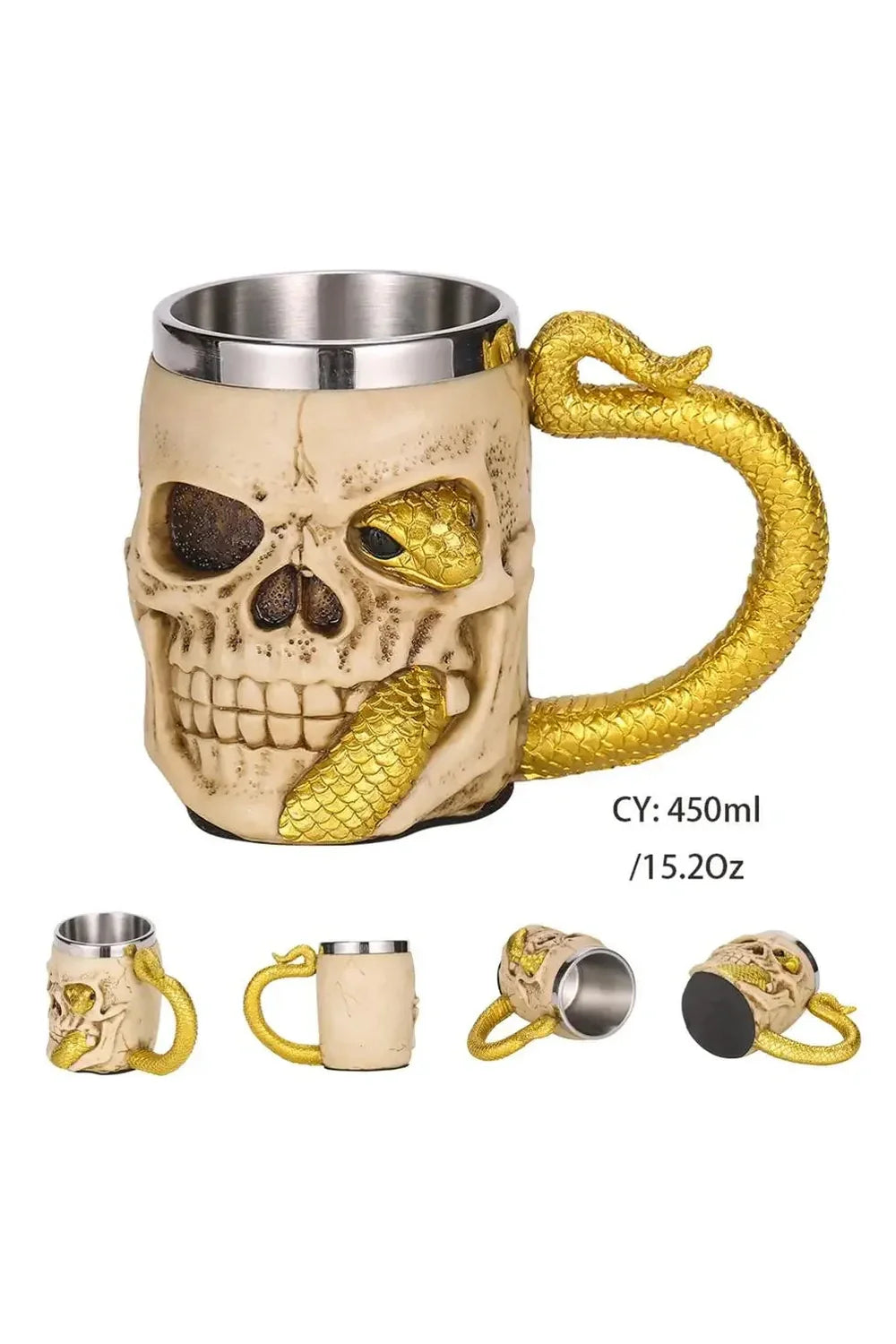Skull Viking Bierbecher