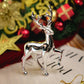 Goldhirsch Statue Rentier Figuren Harz Elch Skulptur Wohnzimmer Luxus Wohnkultur Weihnachtsdekoration Tisch Ornamente