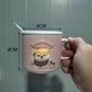 Frendorf | CupBuddy Niedliche Cartoon-Keramiktasse | Kaffeetasse & Milchteebecher | Frühstückstasse als Geschenkidee & Trinkgeschirr