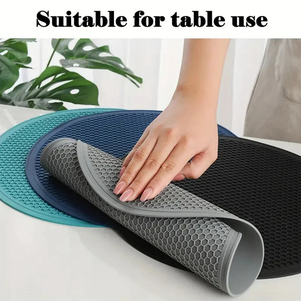 Frendorf | GripMat | Silikon-Untersetzer | Hitzebeständig & Rutschfest | Flexibel und Pflegeleicht