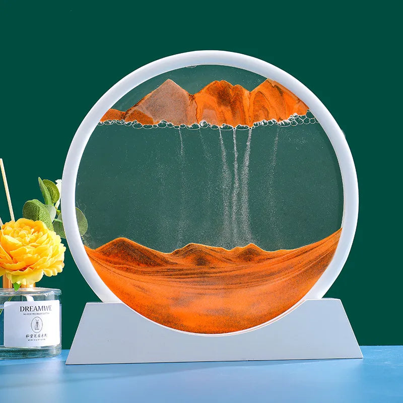 Bewegender Sand Sandlandschaft Sanduhr