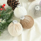 Frendorf | 15 Stück Samt Weihnachtskugeln